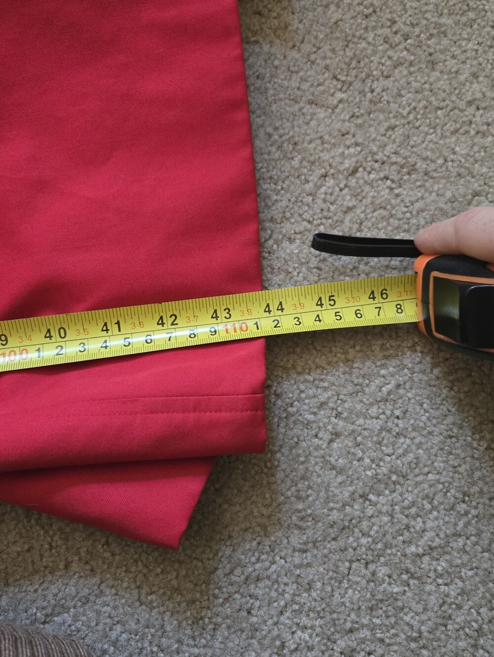vintage red Burberry Gabardine Double Breasted Plaid Lining trench coat - Picture 14 of 14